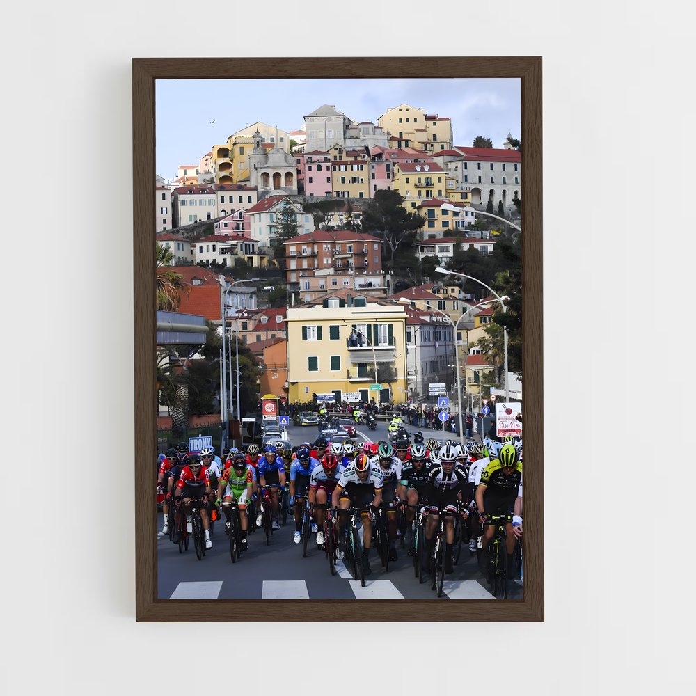 Poster Peloton Passion – affiche Cyclisme (vue 5)